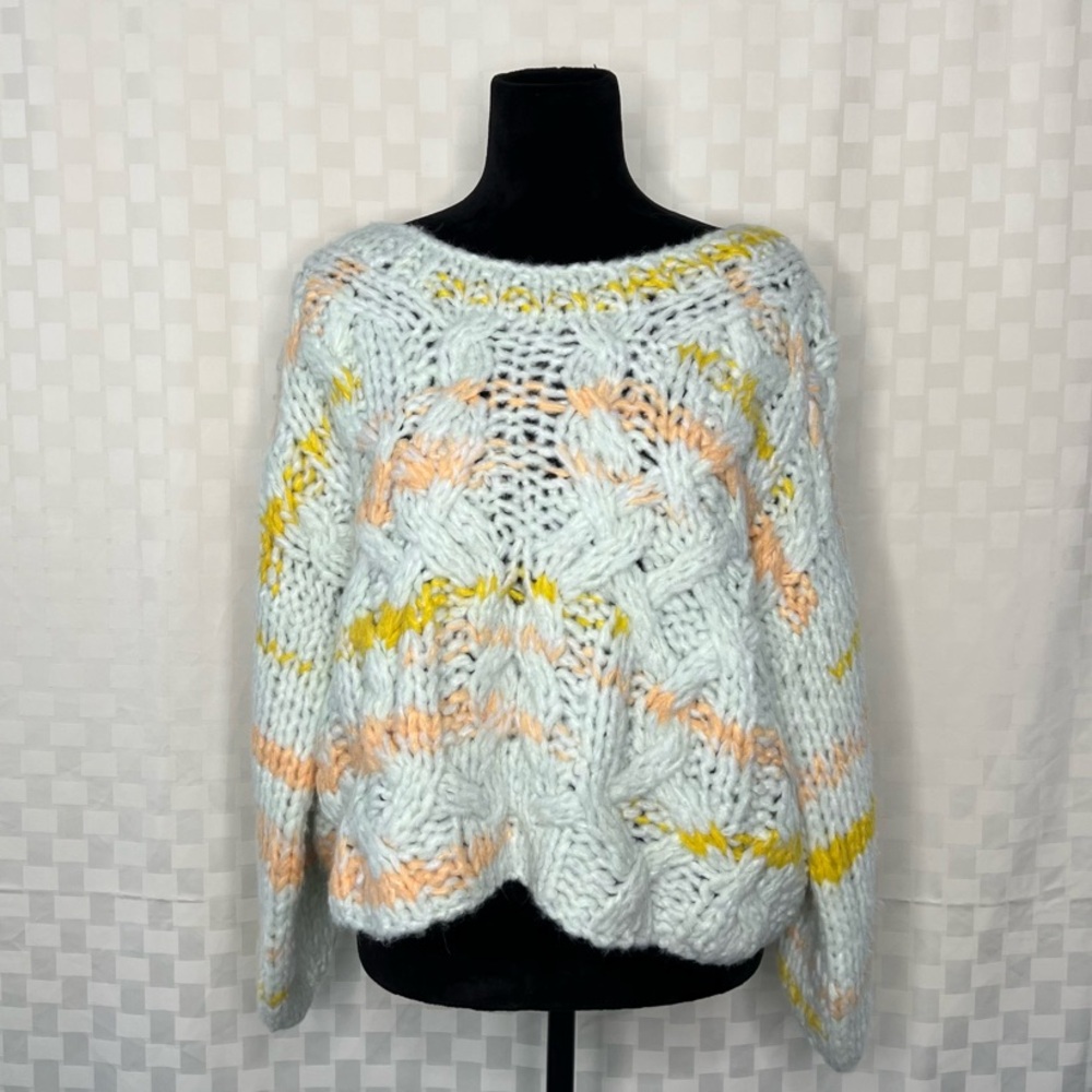 Anthropologie Jojo Cable-Knit Sweater